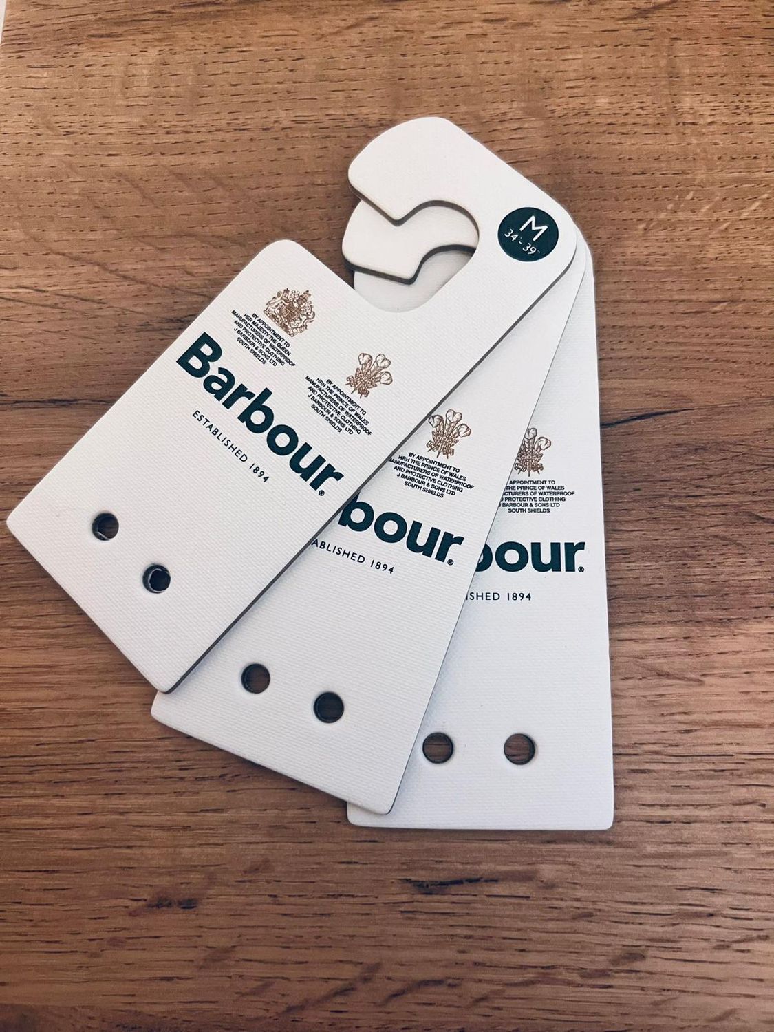Barbour accessory hangers